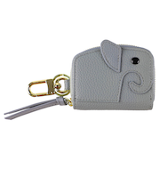 【当該商品送料無料】lizdays リズデイズ スマートキーケース ゾウ lz-68405 通販 キーケース 鍵入れ キーリング ラウンドファスナー