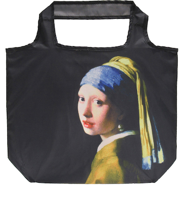 【当該商品送料無料】エコバッグ 折り畳み 通販 折りたたみ おりたたみ コンパクト お買い物 エコバック エコ バッグ バック 名画 手提げ 絵画