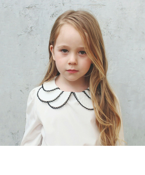 【当該商品送料無料】ブラウス 子供 女の子 通販 子ども 丸襟 03171902 長袖 パフスリーブ 白 ホワイト 卒園式 入学式 卒業式 レース