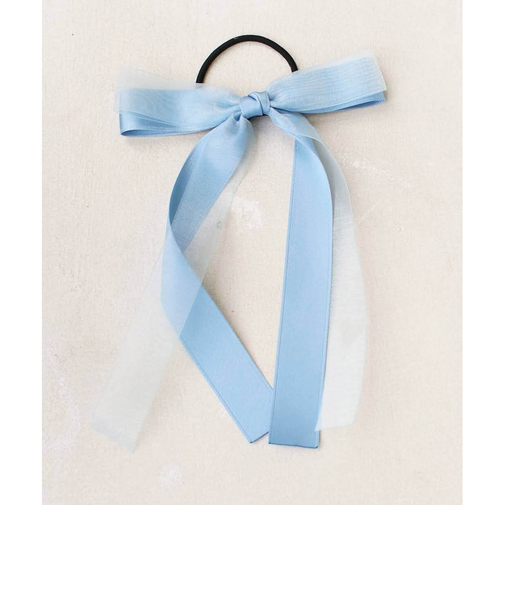 【当該商品送料無料】キッズ ヘアゴム リボン 通販 ひらひら 68402302 カノンリボンヘアゴム 大きめ 女の子 大人っぽい 卒園式 入学式