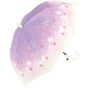 【当該商品送料無料】傘 キッズ 女の子 55cm 通販 長傘 ジャンプ ビニール傘 ジャンプ傘 雨傘 かさ カサ 子ども傘 丈夫 グラスファイバー