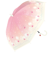 【当該商品送料無料】傘 キッズ 女の子 55cm 通販 長傘 ジャンプ ビニール傘 ジャンプ傘 雨傘 かさ カサ 子ども傘 丈夫 グラスファイバー