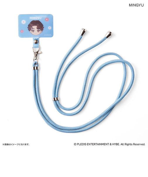 【当該商品送料無料】SEVENTEEN グッズ 通販 PetiTEEN フォンタブストラップ MINGYU ミンギュ セブチ プチティーン