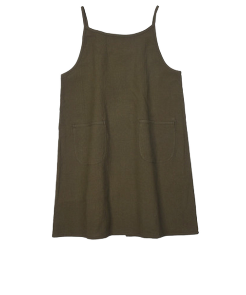 【当該商品送料無料】エプロン おしゃれ 通販 日本製 キャミエプロン ワンピースエプロン キャミソールエプロン カフェエプロン かわいい レディース