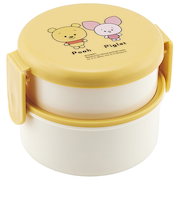 【当該商品送料無料】SKATER スケーター ランチボックス 2段 ONWR1AG 通販 弁当箱 お弁当箱 ランチＢＯＸ ランチ容器 子供用 丸型