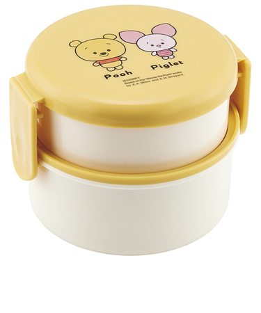 【当該商品送料無料】SKATER スケーター ランチボックス 2段 ONWR1AG 通販 弁当箱 お弁当箱 ランチＢＯＸ ランチ容器 子供用 丸型