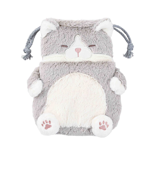 【当該商品送料無料】巾着 ねこ肯定感 通販 ポーチ 巾着ポーチ ミニポーチ 小物入れ ぬいぐるみ 収納 携帯 小物 猫 ねこ ネコ アニマルポーチ