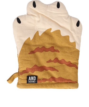 【当該商品送料無料】AND PACKABLE アンドパッカブル 鍋つかみ ミトン 猫モチーフ 通販 キッチンミトン なぺつかみ 片手ミトン