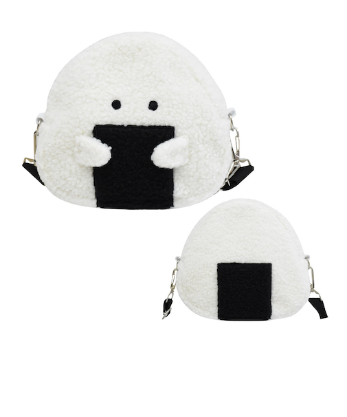 【当該商品送料無料】ぎゅっとおにぎりさん サコッシュ ミニ 通販 ショルダー 肩掛け 斜めかけ ななめ掛け バッグ ショルダーバッグ