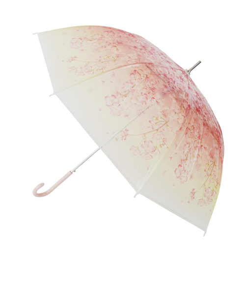 【当該商品送料無料】長傘 レディース 通販 傘 カサ かさ 親骨60CM 60CM ジャンプ式 8本骨 ビニール傘 雨傘 おしゃれ かわいい