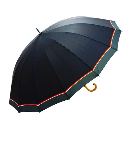 【当該商品送料無料】長傘 70cm 16本骨 メンズ 通販 雨傘 傘 かさ カサ アンブレラ メンズ傘 丈夫 風に強い 骨が多い 大きい 大きめ