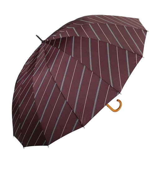 【当該商品送料無料】長傘 70cm 16本骨 メンズ 通販 雨傘 傘 かさ カサ アンブレラ メンズ傘 丈夫 風に強い 骨が多い 大きい 大きめ