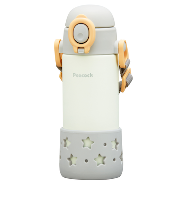【当該商品送料無料】ベビー 保冷 ストローマグ 400ml 通販 ストローボトル 子供用水筒 ステンレスボトル 水筒 ワンタッチ ベルト付き