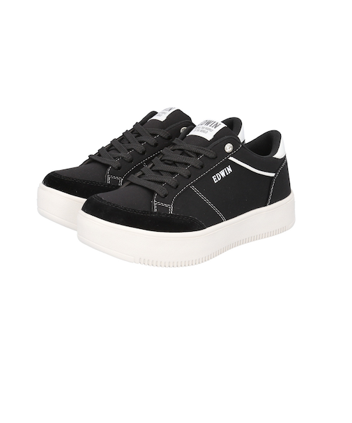 【当該商品送料無料】EDWIN スニーカー EDW4325 エドウィン 通販 レディース ローカットスニーカー 軽量 厚底スニーカー 歩きやすい