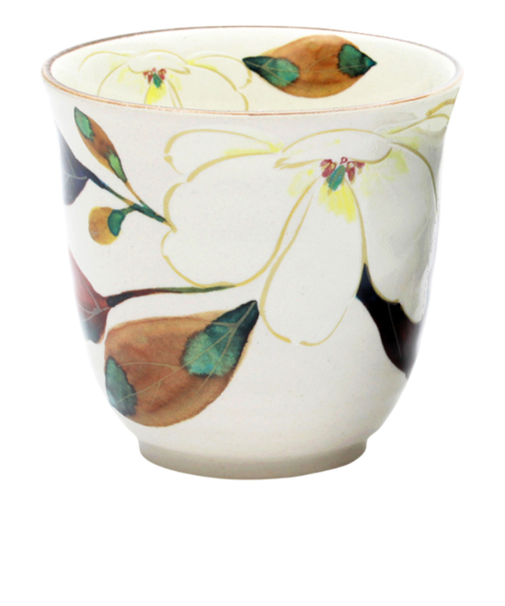 【当該商品送料無料】湯呑 湯呑み 花ものがたり かわいい 通販 日本製 コップ カップ 湯呑茶碗 湯呑み茶碗 花柄 花 はな 食器 可愛らしい