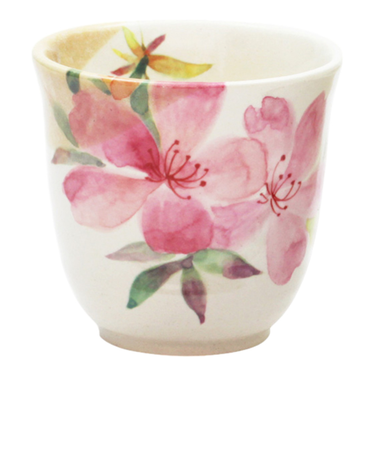【当該商品送料無料】湯呑 湯呑み 花ものがたり かわいい 通販 日本製 コップ カップ 湯呑茶碗 湯呑み茶碗 花柄 花 はな 食器 可愛らしい