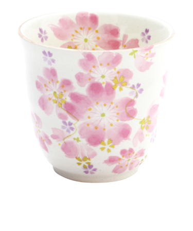 【当該商品送料無料】湯呑 湯呑み 花ものがたり かわいい 通販 日本製 コップ カップ 湯呑茶碗 湯呑み茶碗 花柄 花 はな 食器 可愛らしい
