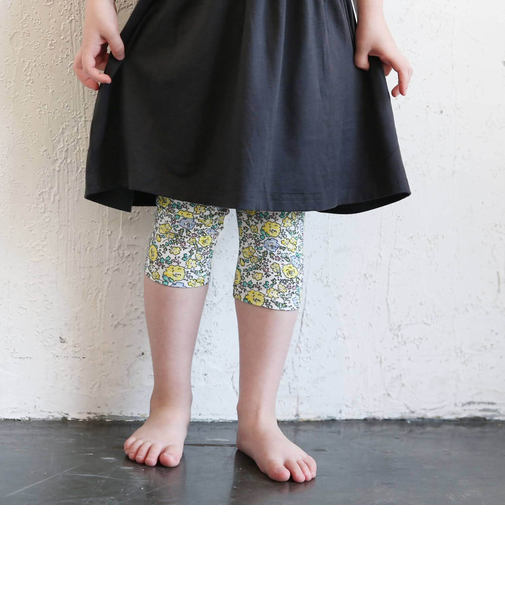 【当該商品送料無料】女の子 キッズ レギンス かわいい 通販 スパッツ 64042301 パンツ 春 夏 秋 冬 7分丈 七分丈 通園 通学 幼稚園