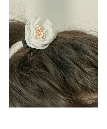 【当該商品送料無料】フラワー ヘアゴム キッズ 通販 ヘア ゴム 髪飾り 子供 子ども こども 子供用 女の子 卒園式 入学式 卒業式 ピアノ発表会