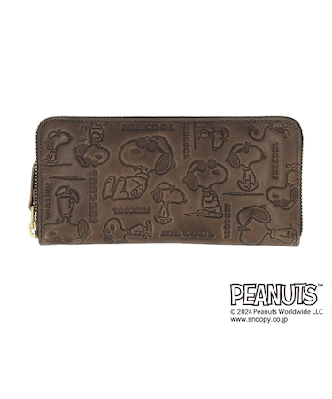 【当該商品送料無料】vintage peanuts 長財布 通販 財布 お財布 おさいふ ロングウォレット ウォレット サイフ ラウンド長財布
