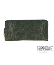 【当該商品送料無料】vintage peanuts 長財布 通販 財布 お財布 おさいふ ロングウォレット ウォレット サイフ ラウンド長財布