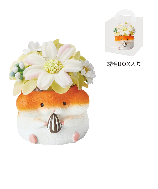 【当該商品送料無料】ソープフラワー レジンポット アニマル 通販 フラワーギフト 花 フラワー お花 アレンジメント ソープ アレンジ かわいい