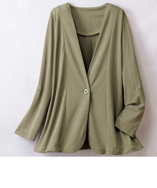 【当該商品送料無料】ジャケット レディ－ス 通販 羽織 羽織り 上着 カジュアルジャケット カーデガン 無地 シンプル カジュアル 通勤 通学 大人