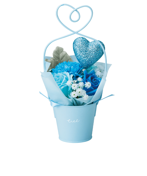 【当該商品送料無料】ソープフラワー ブリキ ハート 通販 ソープフラワーブーケ 花束 花 フラワー フラワーギフト ブーケ ソープ お花