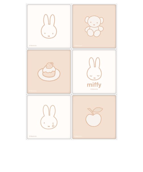 【当該商品送料無料】タイルシール キャラクター 通販 ウォールステッカー 子供部屋 タイル シール デコ タイルステッカー