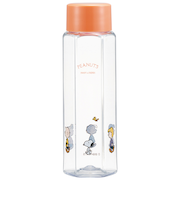 【当該商品送料無料】SKATER スケーター ボトル 250ml PDH3 通販 水筒 子供用水筒 マイボトル 六角形 クリア 透明 直飲み