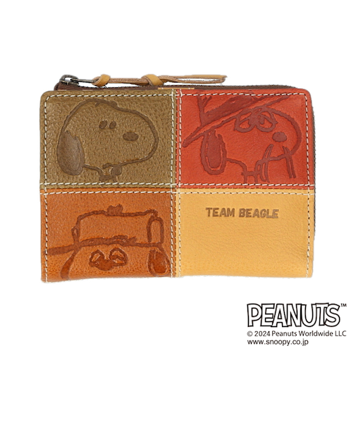 【当該商品送料無料】PEANUTS ピーナッツ 二つ折り財布 通販 財布 お財布 おさいふ ウォレット 折り財布 サイフ 2つ折り ミニ財布 短財布