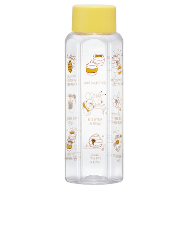 【当該商品送料無料】SKATER スケーター ボトル 350ml PDH4 通販 水筒 子供用水筒 マイボトル 六角形 クリア 透明 直飲み