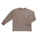 【当該商品送料無料】tシャツ 長袖 メンズ 通販 長袖Tシャツ ポケット トップス ワンポイント 男性 おしゃれ カジュアル シンプル クルーネック