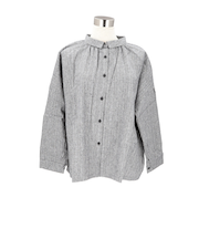 【当該商品送料無料】DGY ディージーワイ チェックシャツ レディース 通販 ブラウス シャツ ギャザーブラウス ボタン ギャザー 長袖 チェック柄