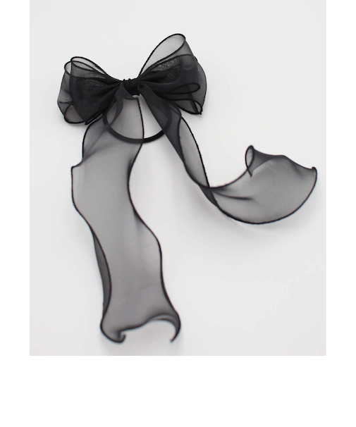 【当該商品送料無料】キッズ ヘアゴム リボン 通販 オーガンジー 38042101 アンジュオーガンジーリボンヘアゴム 大きめ 女の子 大人っぽい