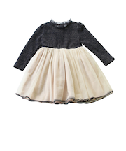 【当該商品送料無料】ワンピース キッズ 長袖 通販 ドレスワンピース 12122002 子供 ドレス 女の子 結婚式 パーティ 発表会 七五三