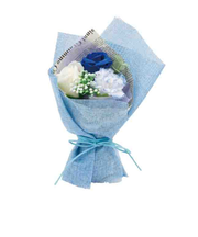 【当該商品送料無料】ソープフラワー 花束 通販 ブーケ 箱入り アーティフィシャルフラワー ソープフラワーギフト 造花 フラワーソープ 石鹸フラワー