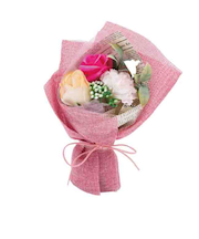 【当該商品送料無料】ソープフラワー 花束 通販 ブーケ 箱入り アーティフィシャルフラワー ソープフラワーギフト 造花 フラワーソープ 石鹸フラワー