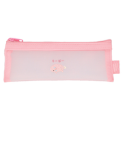 【当該商品送料無料】メッシュポーチ かわいい 通販 メッシュ ポーチ 化粧ポーチ メイクポーチ コスメポーチ フラットポーチ 文具入れ 筆箱 筆入れ