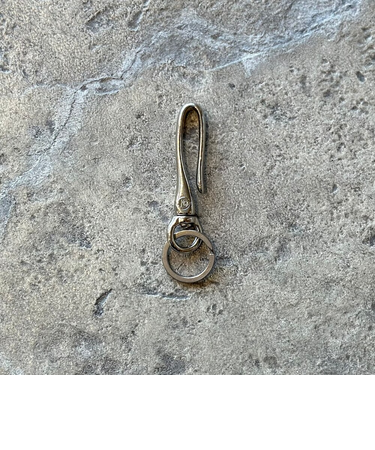 【当該商品送料無料】キーリング メンズ 通販 日本製 キーホルダー 回転式 ツリバリ 真鍮製 男性 女性 携帯 持ち運び ブランド かっこいい