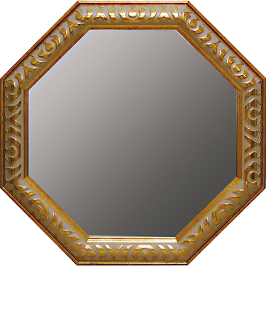 【当該商品送料無料】鏡 壁掛け 八角形 通販 日本製 約 37cm ウォールミラー 八角形ミラー 八角ミラー L 八角鏡 壁掛けミラー 玄関 洗面鏡