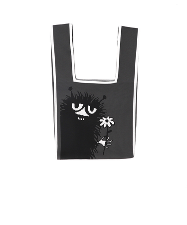 【当該商品送料無料】MOOMIN ムーミン ニット マルシェバッグ 通販 マルシェバック 買い物袋 買い物バック エコバッグ エコバック