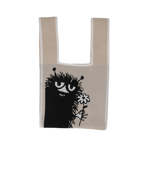 【当該商品送料無料】MOOMIN ムーミン ニット マルシェバッグ 通販 マルシェバック 買い物袋 買い物バック エコバッグ エコバック