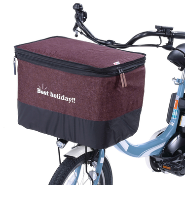 【当該商品送料無料】川住製作所 前カゴカバー 自転車 2段式 通販 自転車カゴカバー カゴカバー 自転車カバー サイクルカバー 2段式前カゴカバー