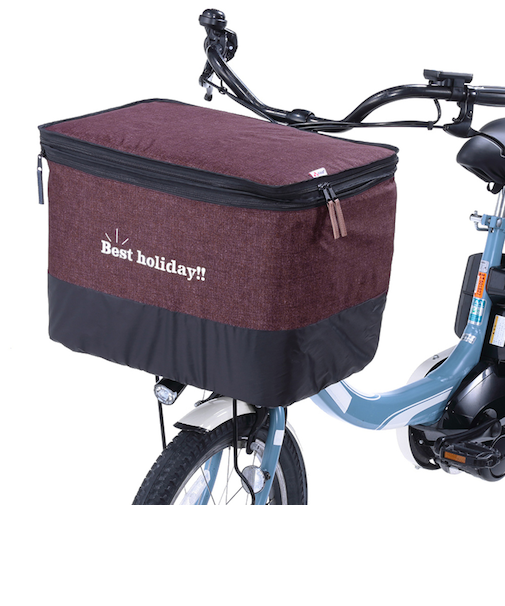 【当該商品送料無料】川住製作所 前カゴカバー 自転車 2段式 通販 自転車カゴカバー カゴカバー 自転車カバー サイクルカバー 2段式前カゴカバー