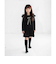 【当該商品送料無料】キッズ ワンピース 女の子 長袖 通販 キッズワンピース 42122102 長袖ワンピース 冬 秋冬 フリル リボン Aライン