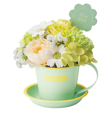 【当該商品送料無料】ソープフラワー マグカップ付き 通販 フラワーギフト シャボンフラワー 花 フラワー お花 アレンジメント ソープ アレンジ