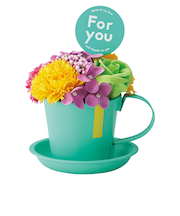 【当該商品送料無料】ソープフラワー マグカップ付き 通販 フラワーギフト シャボンフラワー 花 フラワー お花 アレンジメント ソープ アレンジ