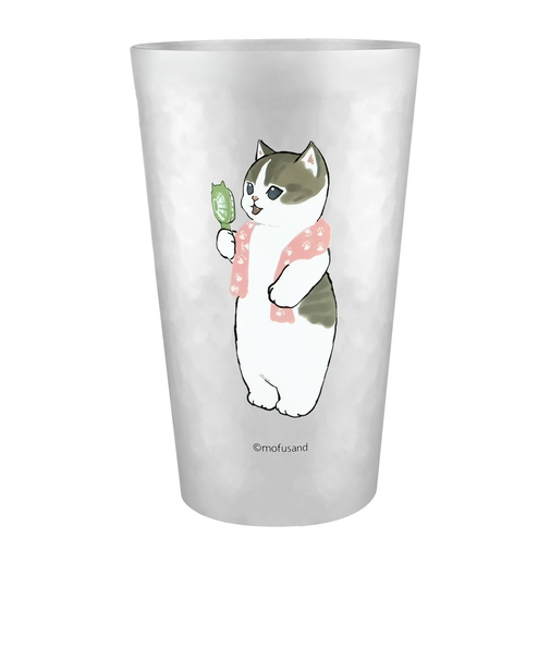 【当該商品送料無料】タンブラー アルミ 450ml 通販 mofusando モフサンド アルミタンブラー コップ 保冷 カップ 軽い 軽量 猫