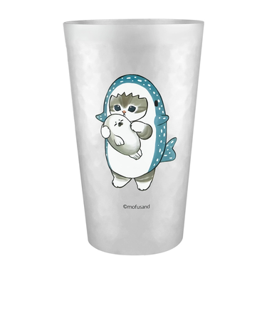 【当該商品送料無料】タンブラー アルミ 450ml 通販 mofusando モフサンド アルミタンブラー コップ 保冷 カップ 軽い 軽量 猫